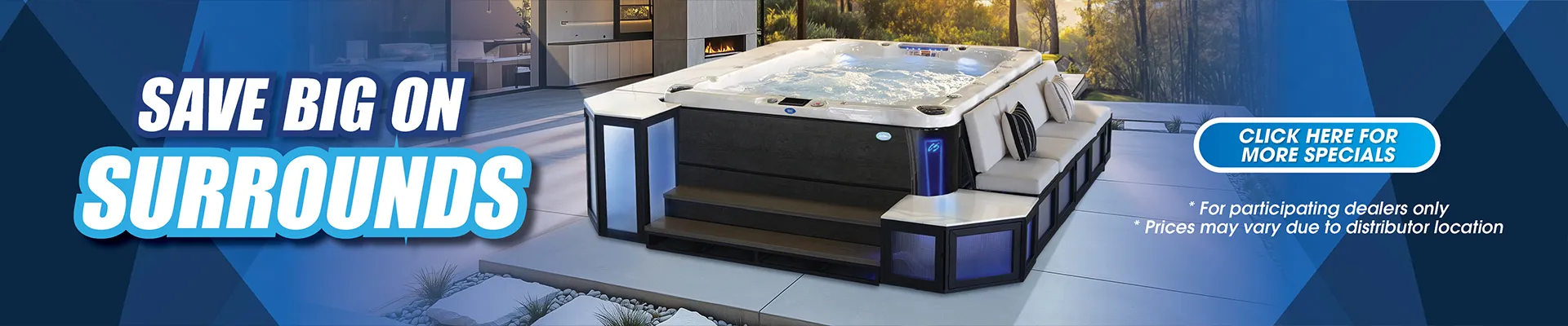 Calspas hot tub being used in a family setting - Lynwood